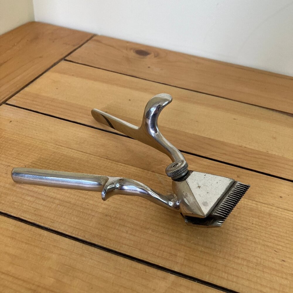 Boker Hilton Manual Hair Clippers Barber Tool All Metal Vintage Made in USA #0